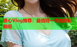 糖心Vlog推荐：最值得一看的精彩瞬间