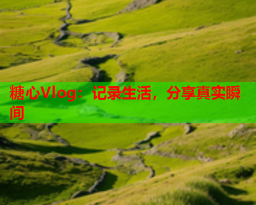 糖心Vlog：记录生活，分享真实瞬间  第1张